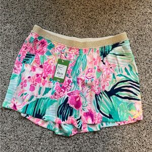 Lilly Pulitzer Rylan Via Flora Floral Shorts Large